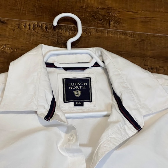 Hudson North Cotton Button Shirt Mens M White Casual Long Sleeve from 'The Bay’ - Picture 2 of 9